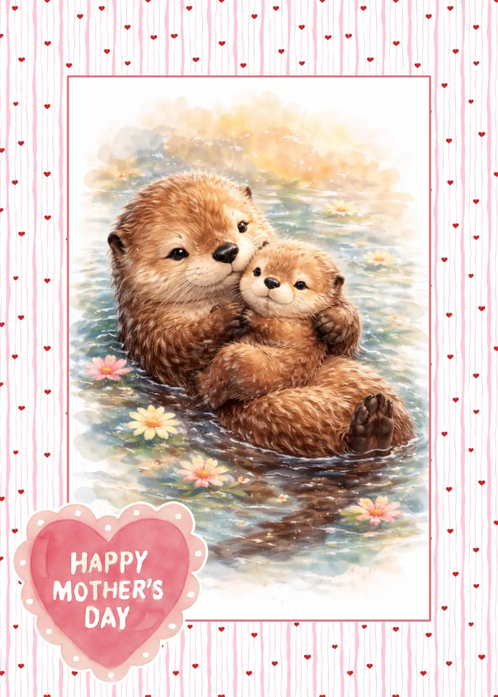 Mothers Day Otter - free ecard